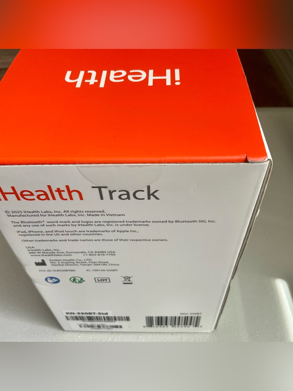 NIB iHealth Track Connected Blood Pressure Monitor - Picture 5 of 6